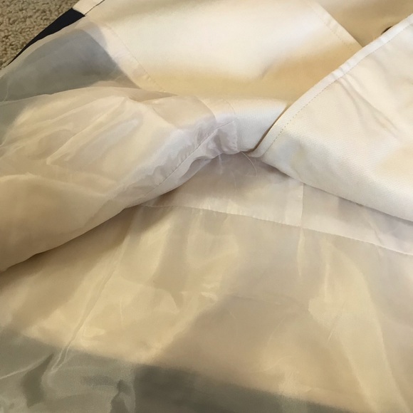 Beautiful Ivory Ruffle Trench 1 medium - Picture 7 of 8